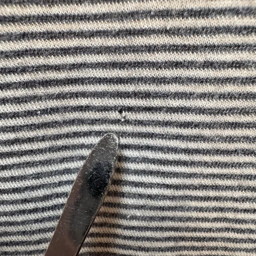 Todd Snyder Shirt Mens M Stripe Polo Short Sleeve Pocket 100% Cotton Lightweight - Picture 9 of 9